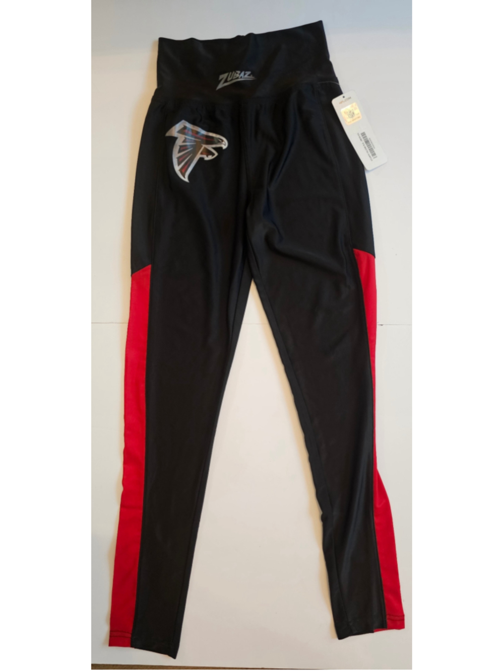 Women's Atlanta Falcons NFL Leggings Black Red Size XS